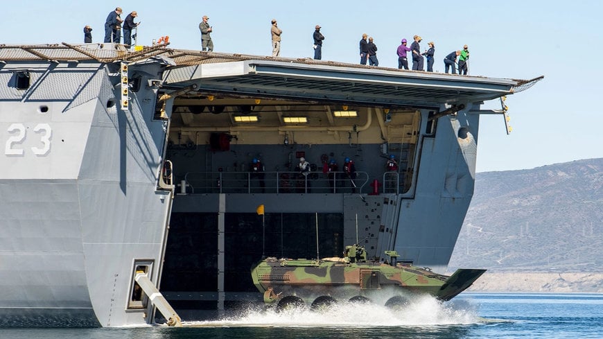 THE AMPHIBIOUS COMBAT VEHICLE MAKES INTERNATIONAL DEBUT AT FEINDEF IN MADRID